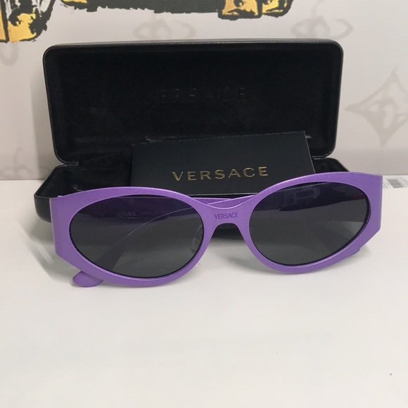 New Authentic Purple Cat-Eye Sunglasses VE2263 main image 12